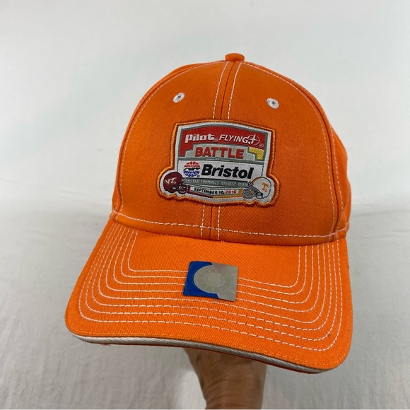 Battle at Bristol Longhorns Cap UT Austin ball cap Hat Bristol pilot fly… - Picture 1 of 6